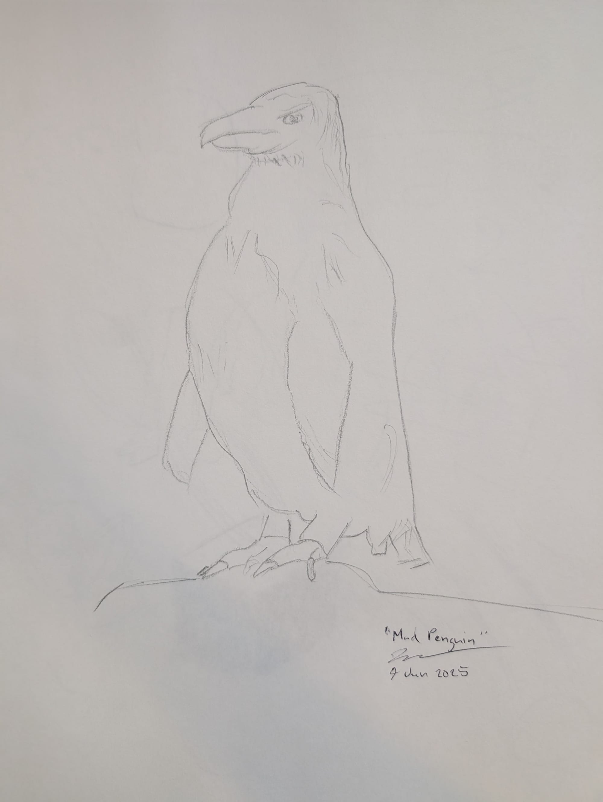 a mad penguin
