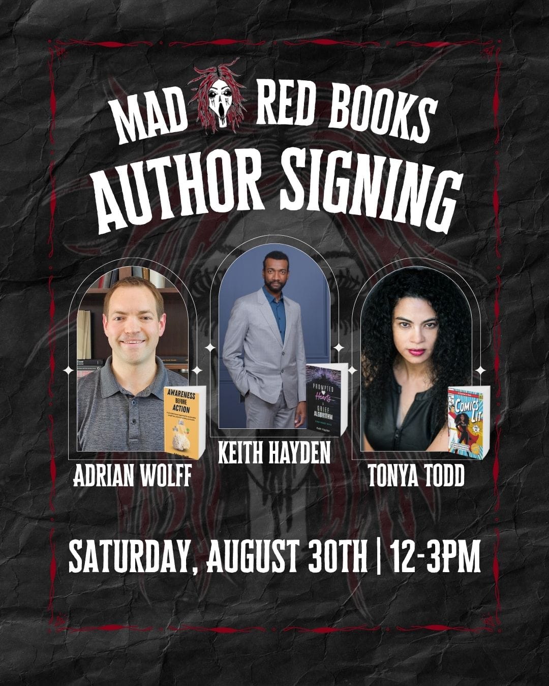 Author Signing at Mad Red Books, Las Vegas