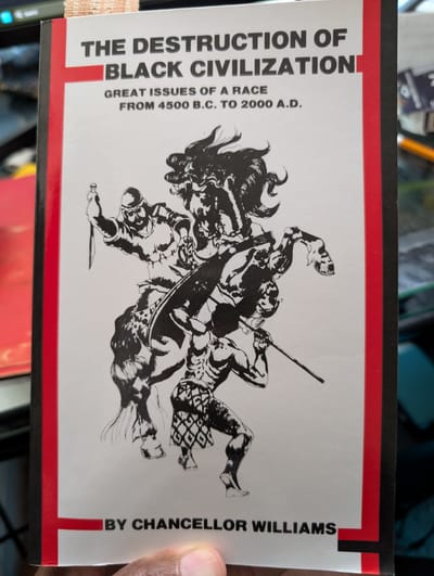 (Re-reading) The Destruction of Black Civilization