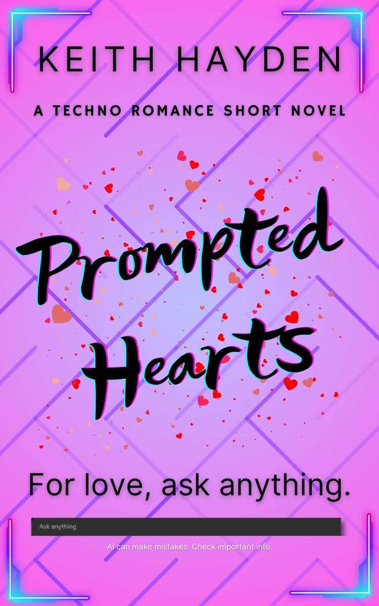 "Prompted Hearts" Techno Romance - Short Novel